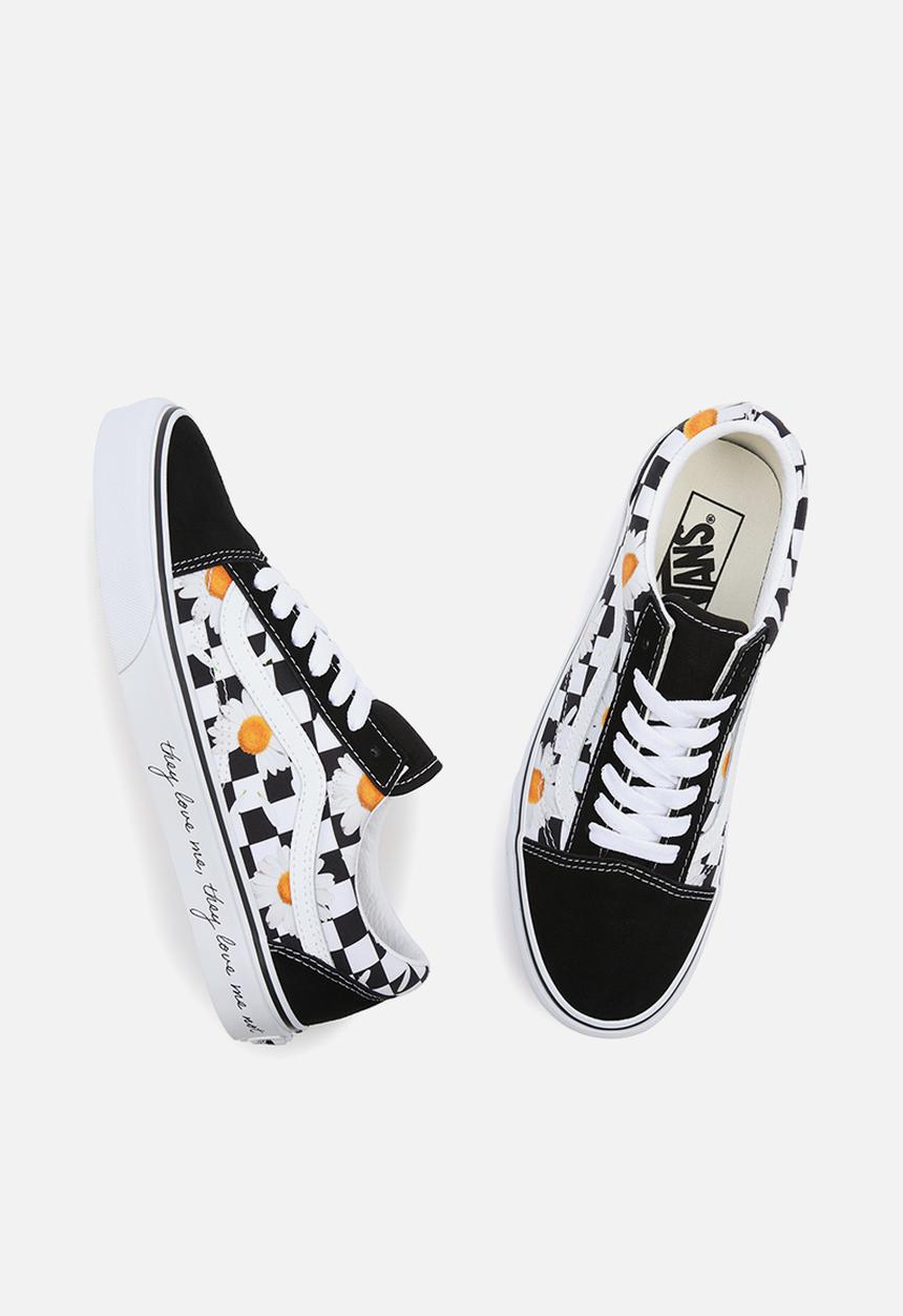 Vans - Ua old skool - (love me/ love me not) daisy/true white