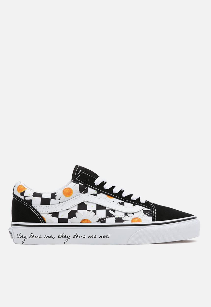 Vans - Ua old skool - (love me/ love me not) daisy/true white