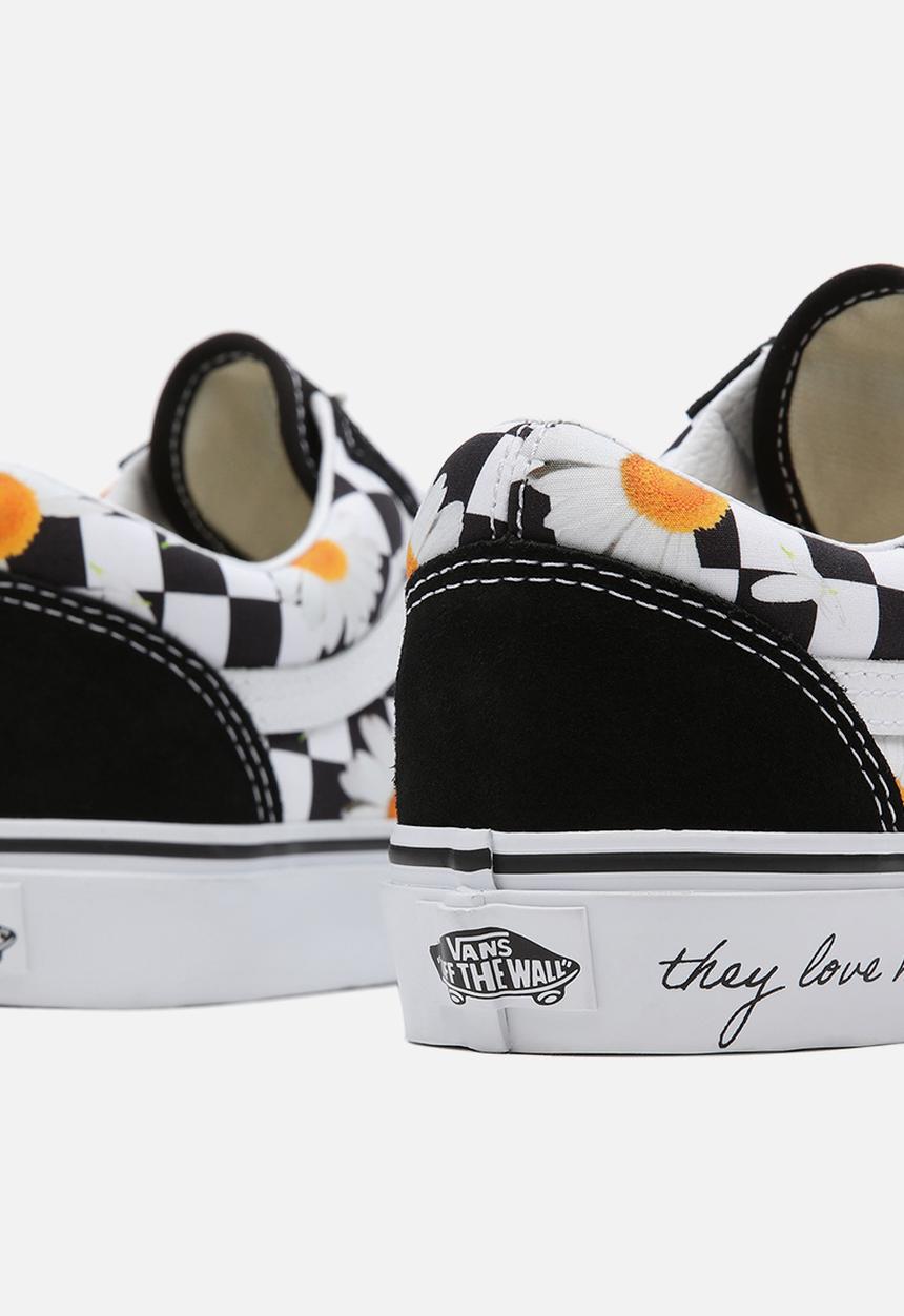 Vans - Ua old skool - (love me/ love me not) daisy/true white