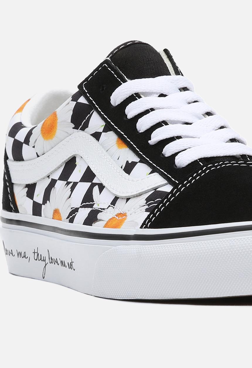 Vans - Ua old skool - (love me/ love me not) daisy/true white