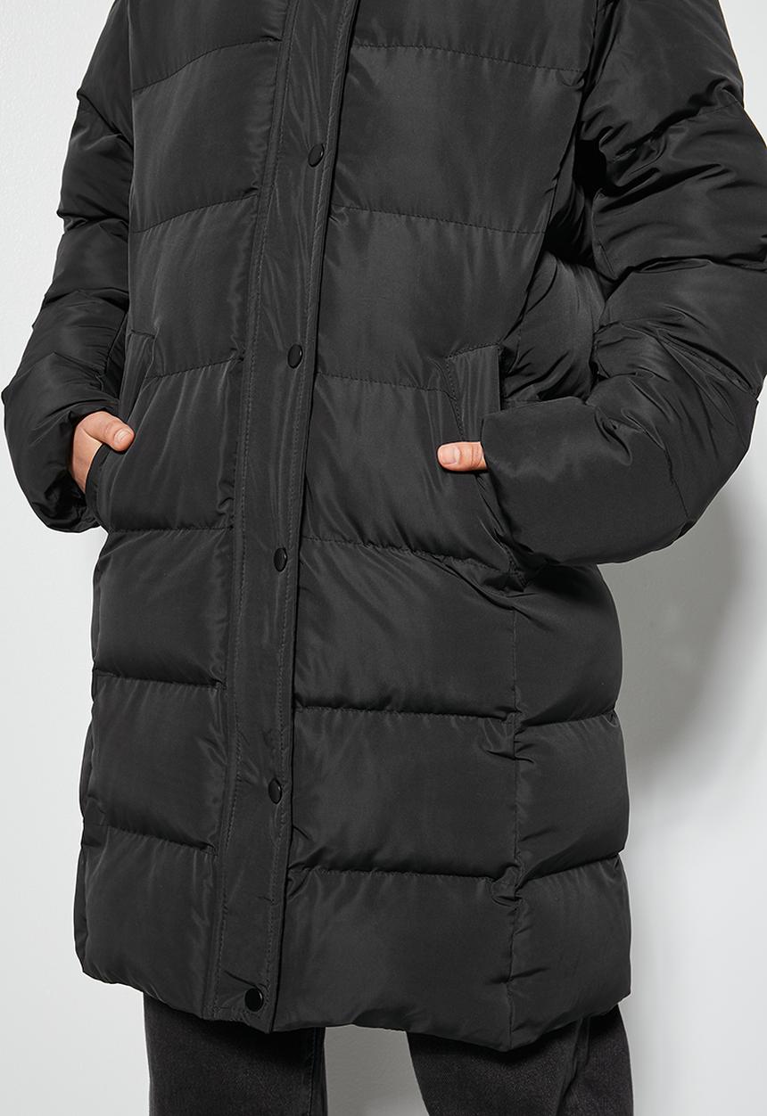 Superbalist - Midi puffer - black1