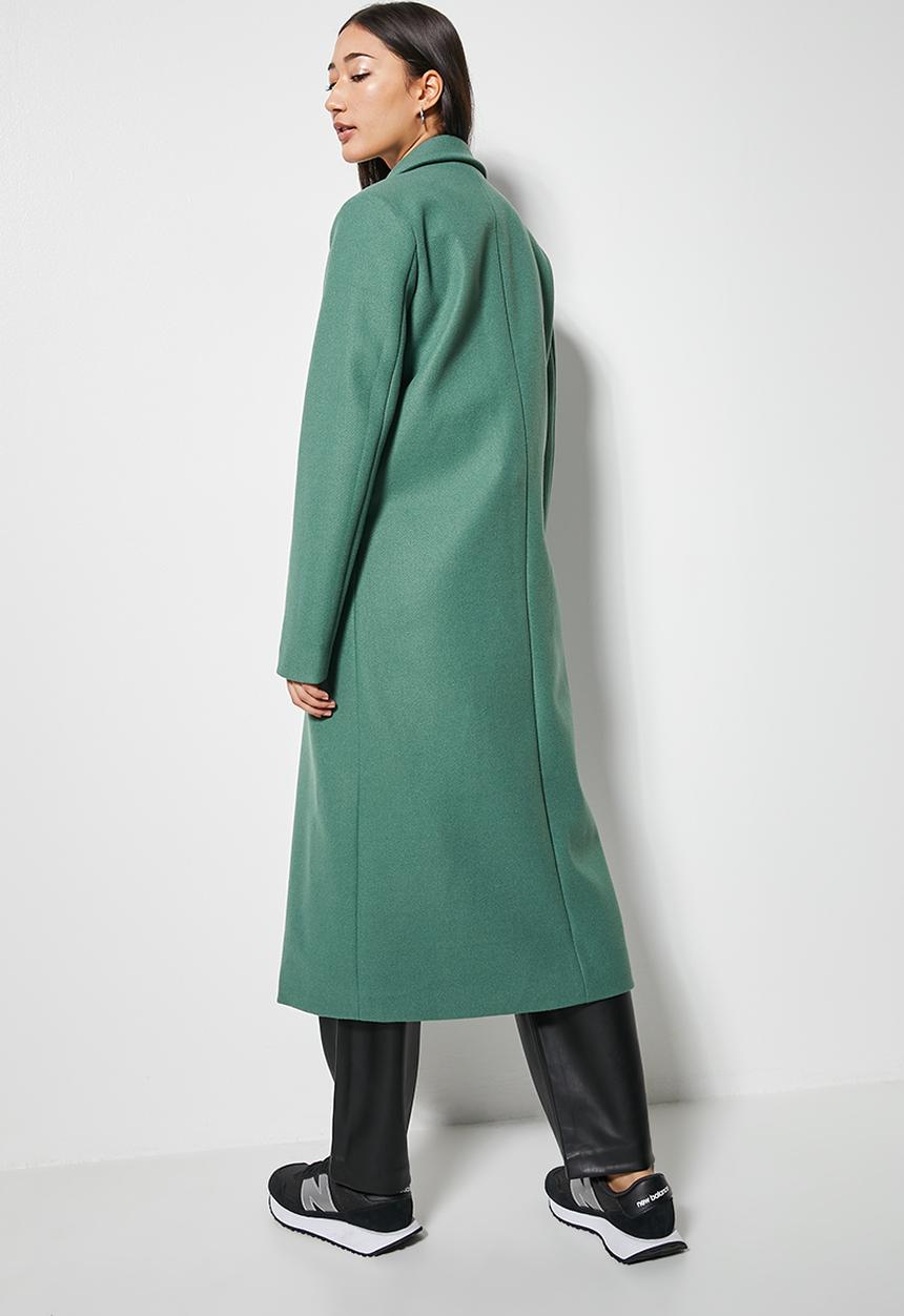Superbalist - Double breasted coat - sage