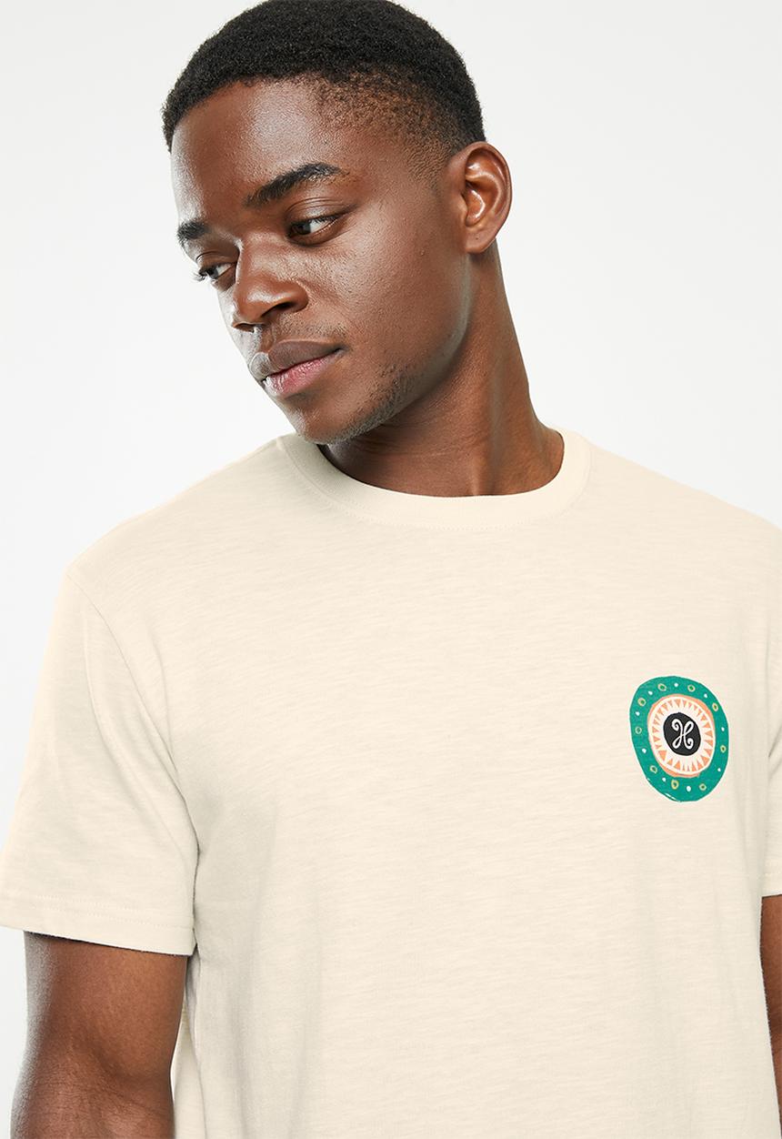Holmes Bro's - Tooty fruity t-shirt - bone slub
