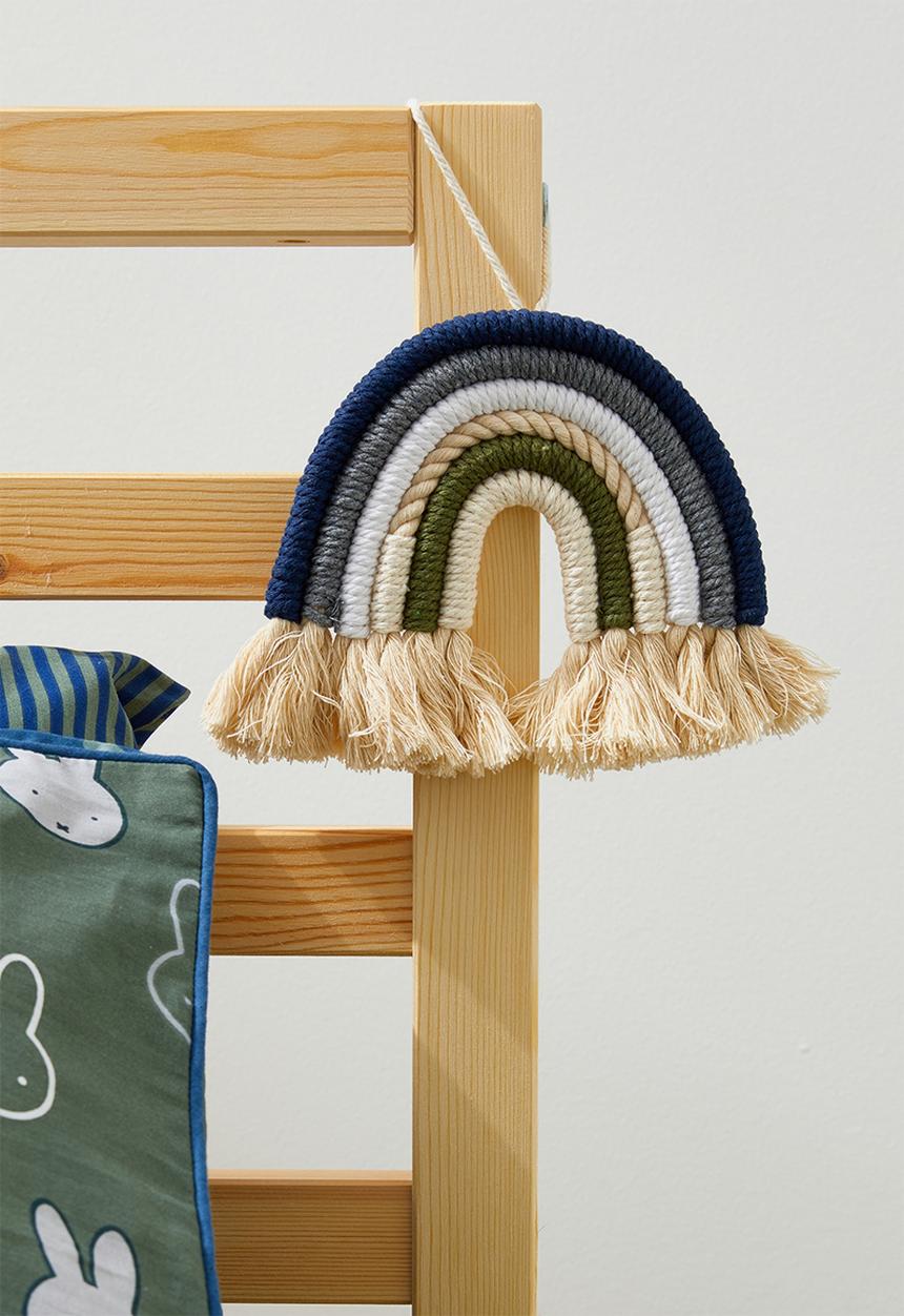 Cotton On - Kids rainbow wall hanging - petty blue