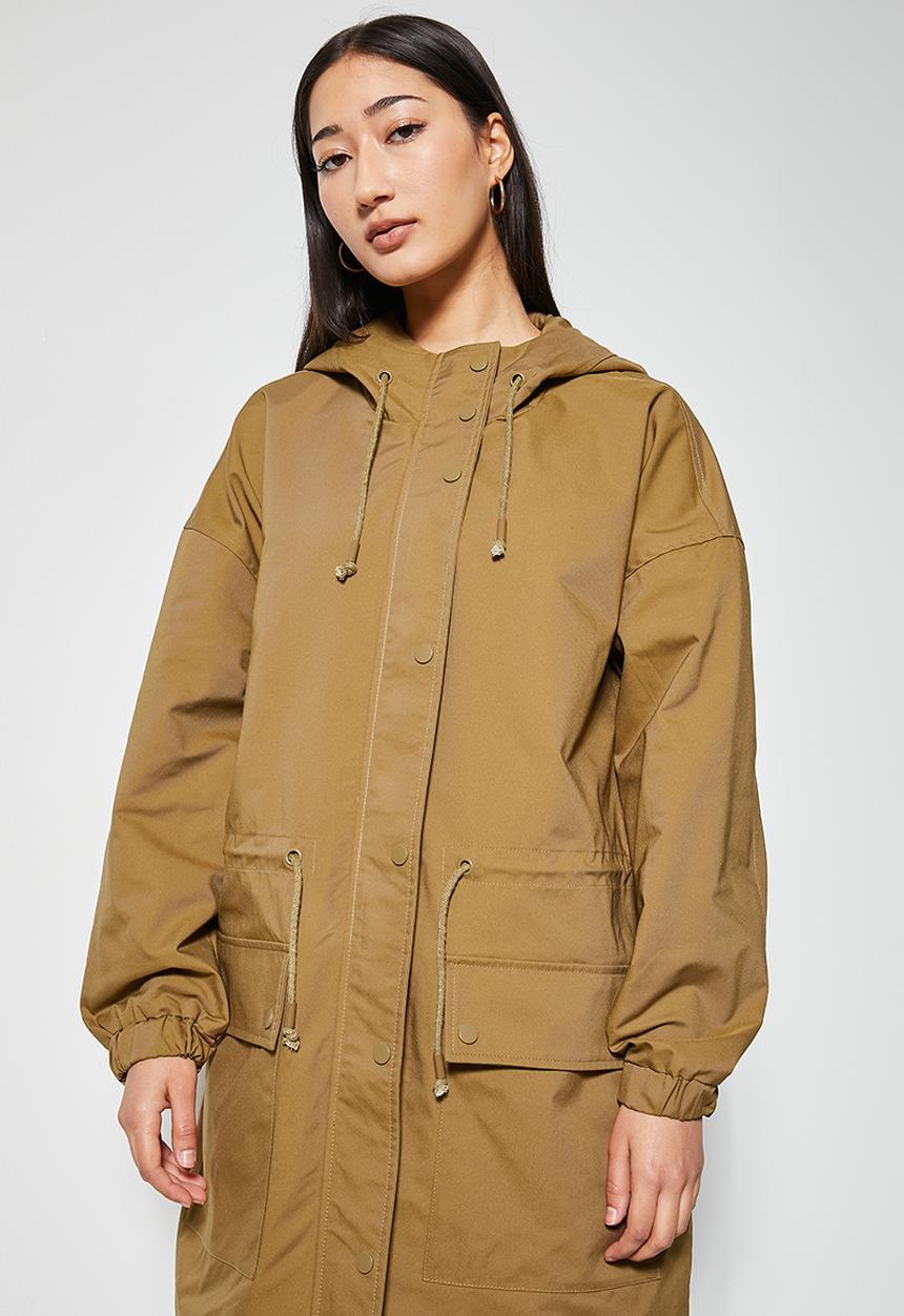 Superbalist - Water resistant parka - tan 