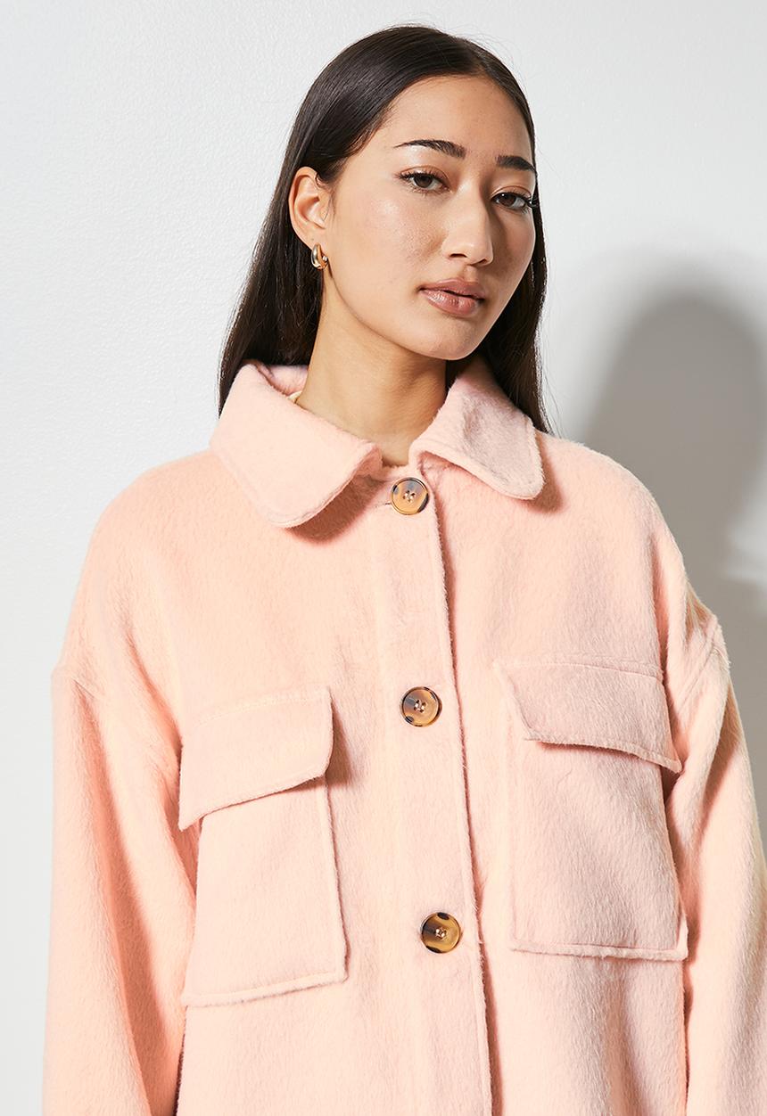 Superbalist - Midi overshirt - ecru