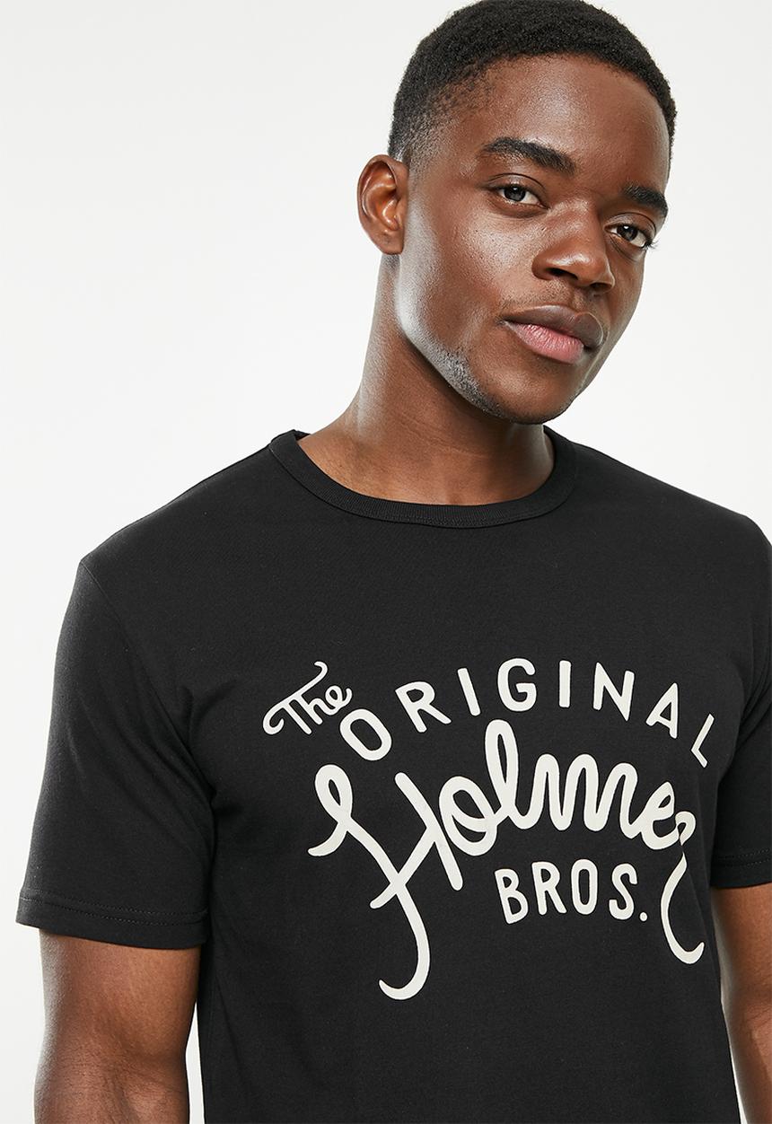 Holmes Bro's - Original holmes t-shirt - black