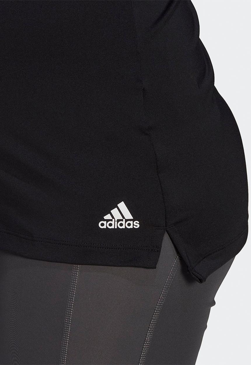 adidas Performance - Maternity tank top - black/white