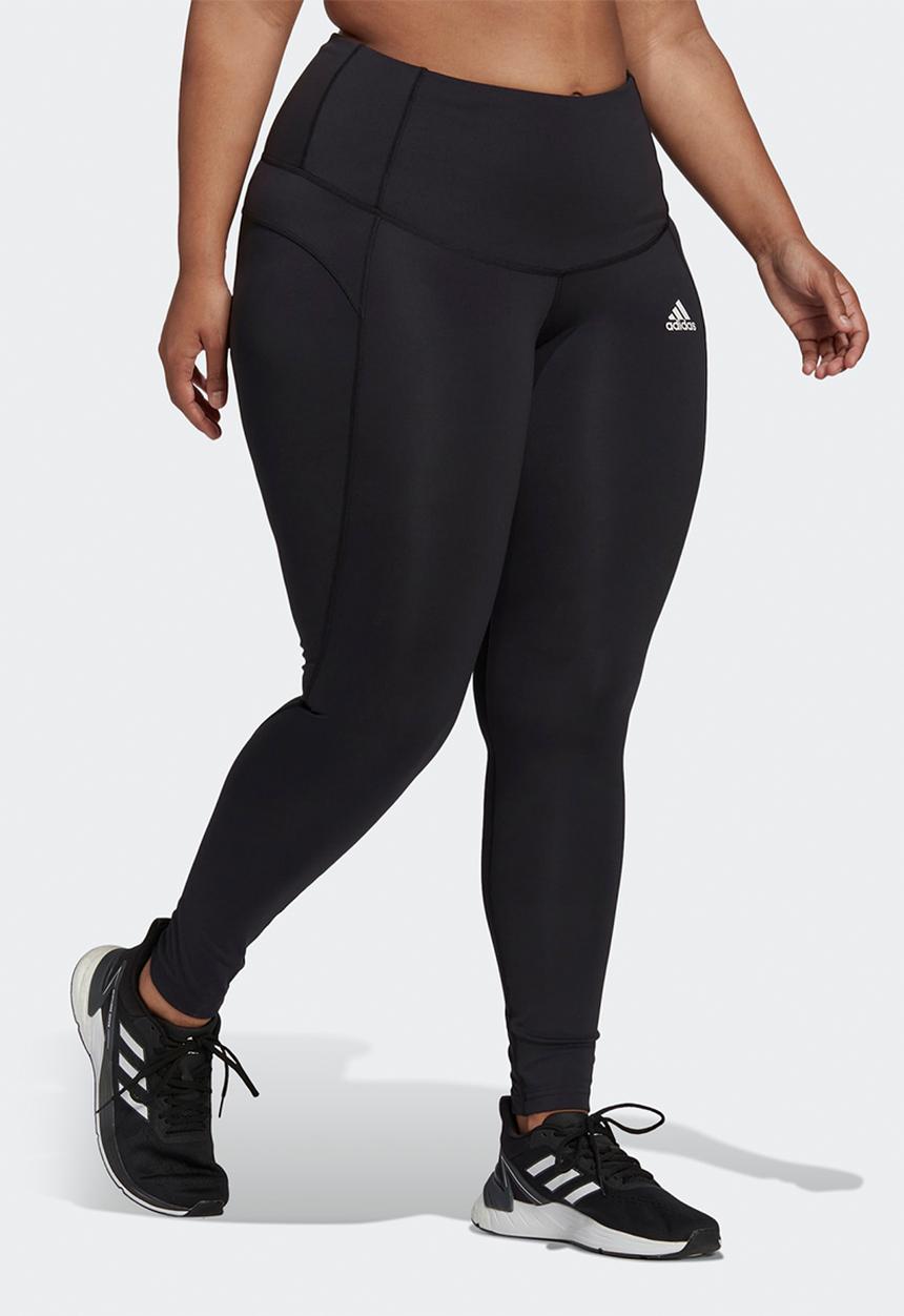 adidas Performance - Plus w fb tights - black/white