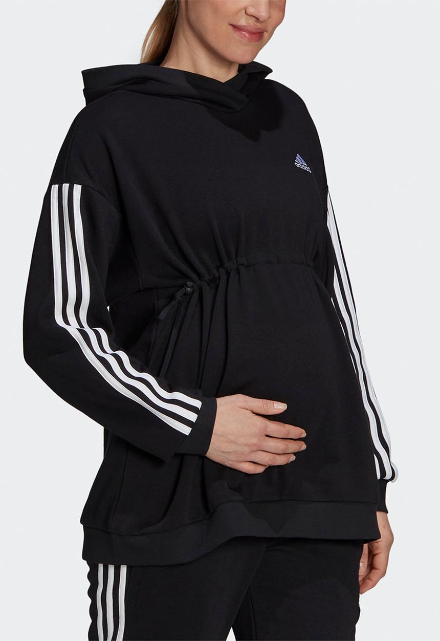 adidas Performance - Maternity perf hoodie - black/white