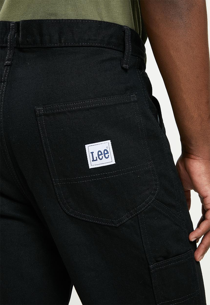 Lee  - Boss of the road relaxed fit carpenter jeans - black