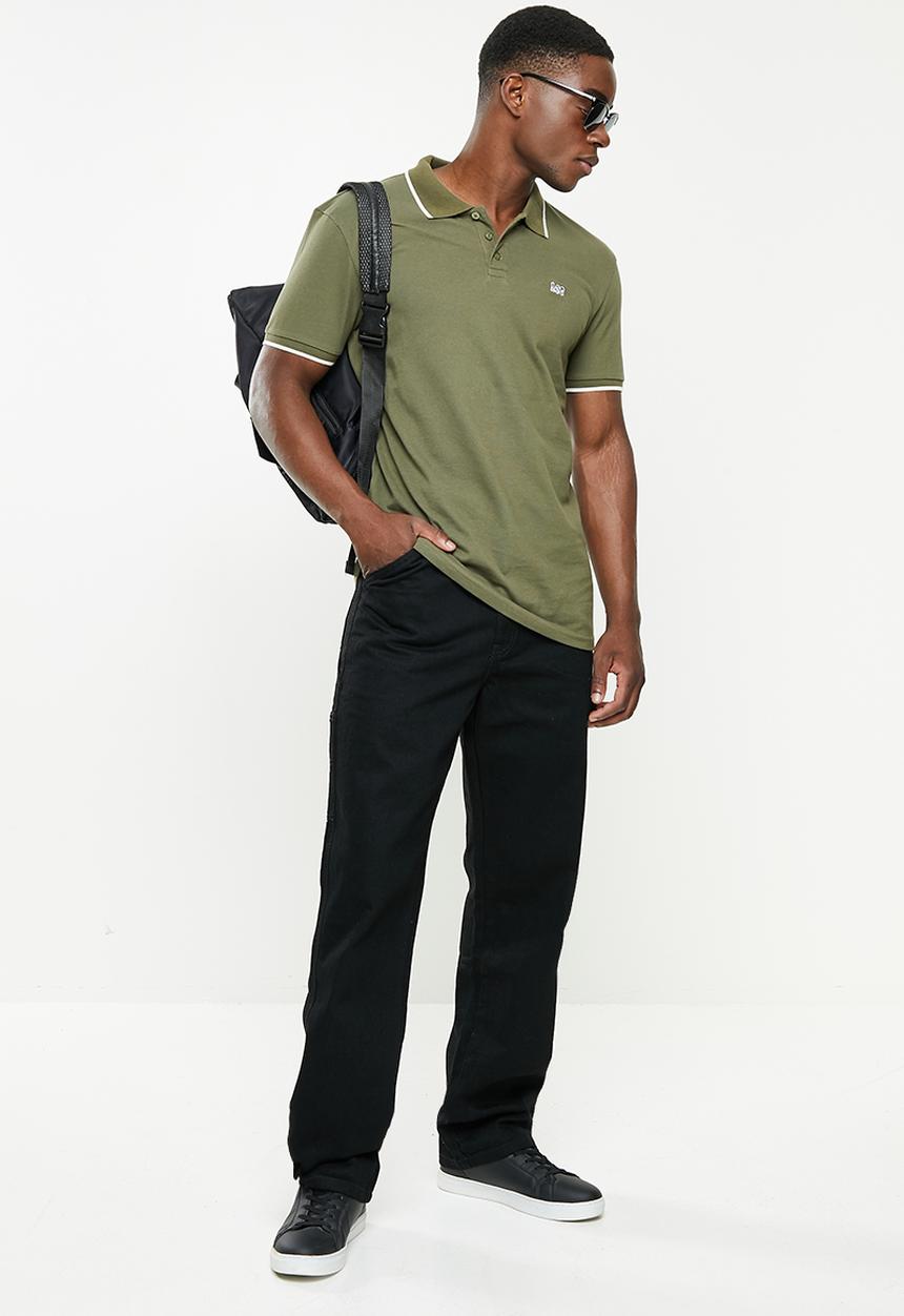 Lee  - Boss of the road relaxed fit carpenter jeans - black