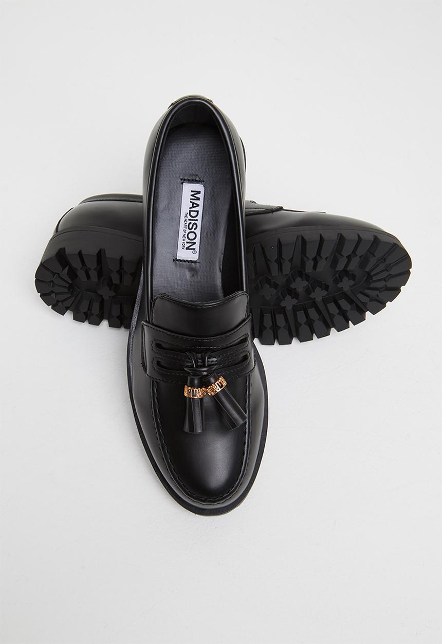 Madison® - Moesha tassel loafer - black