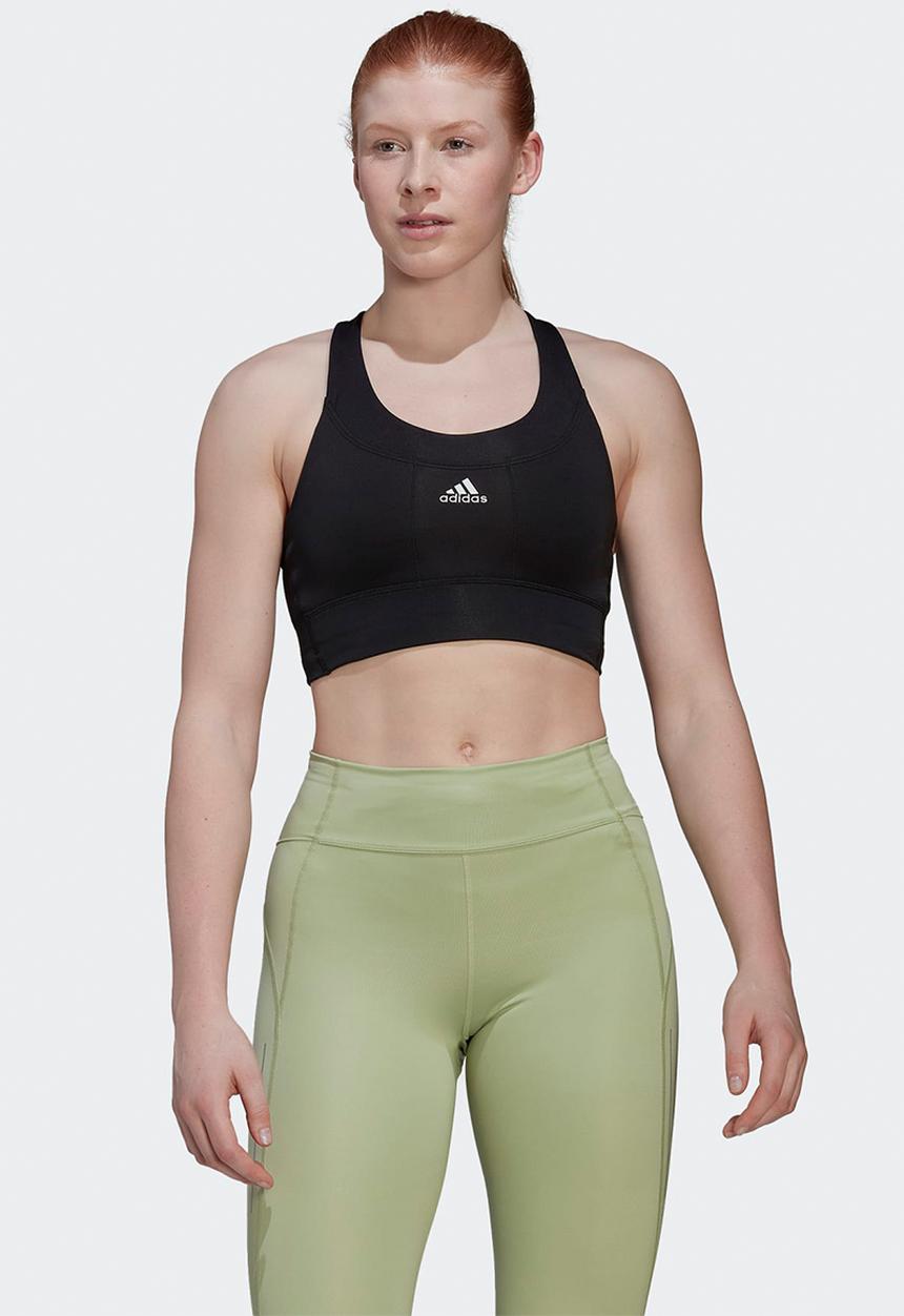 adidas Performance - Run workout bra medium support - black
