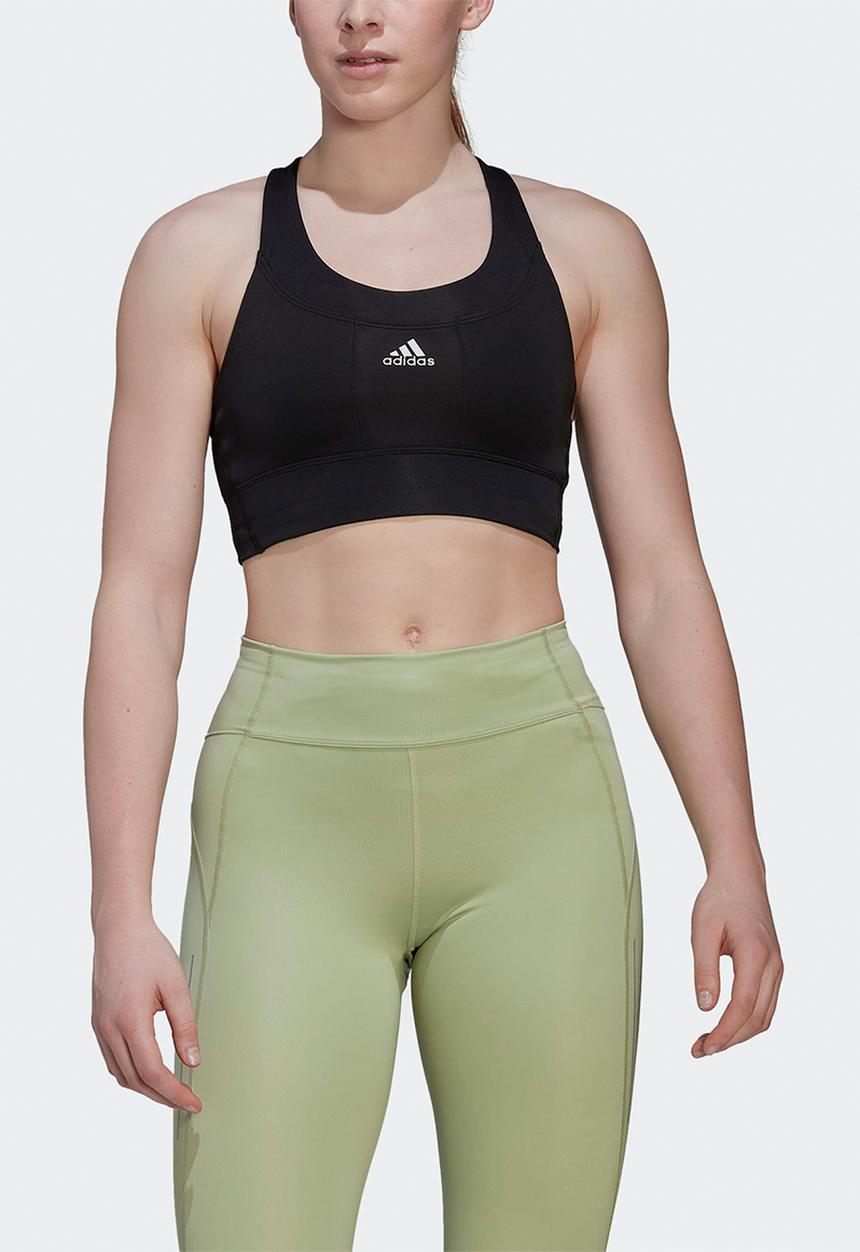 adidas Performance - Run workout bra medium support - black