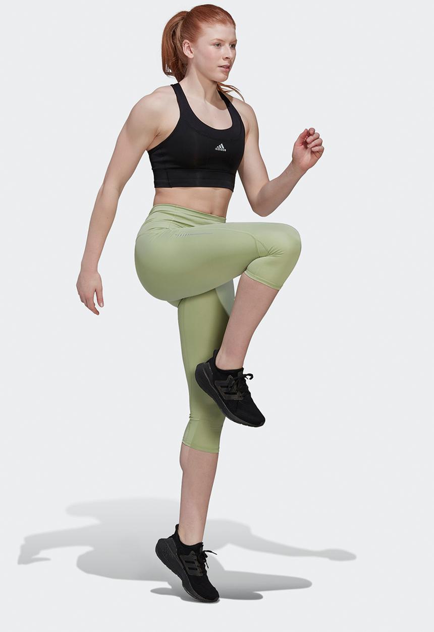adidas Performance - Run workout bra medium support - black
