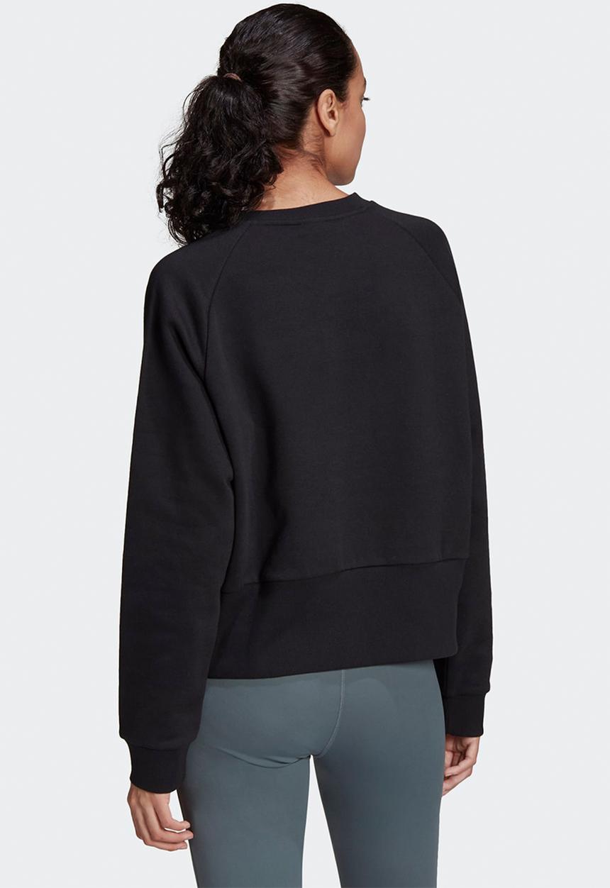 adidas Performance - Studio sweat top - black/white