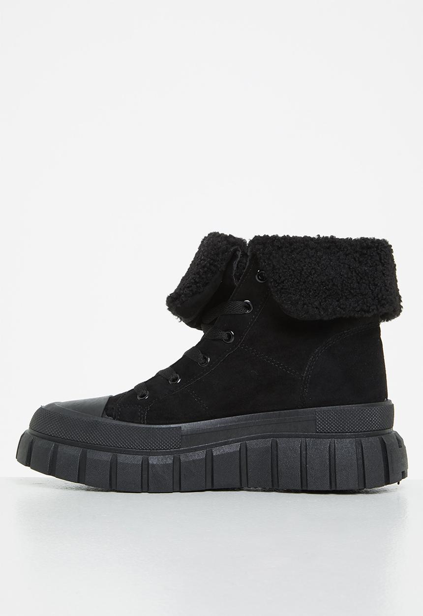Footwork - Betsa chunky hiking boot - black