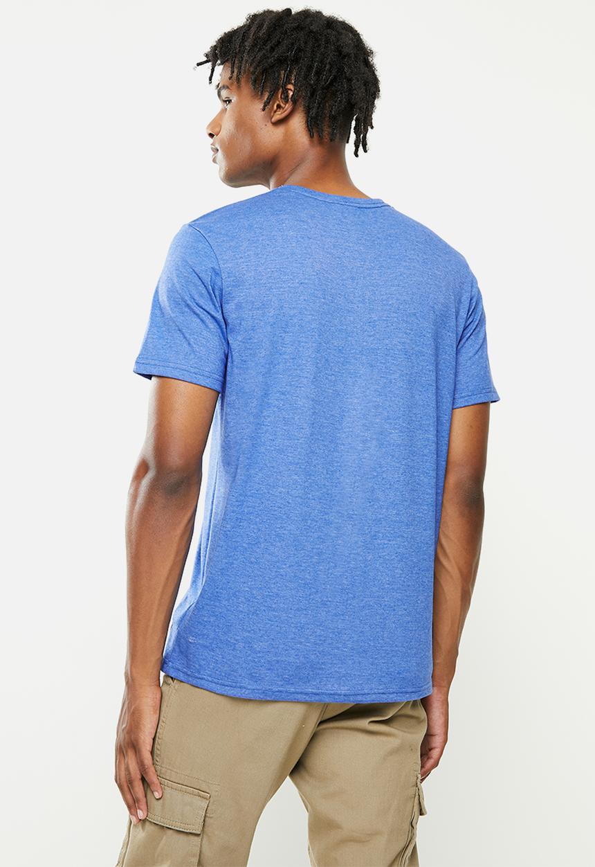 Holmes Bro's - Flag t-shirt - heather hydrus