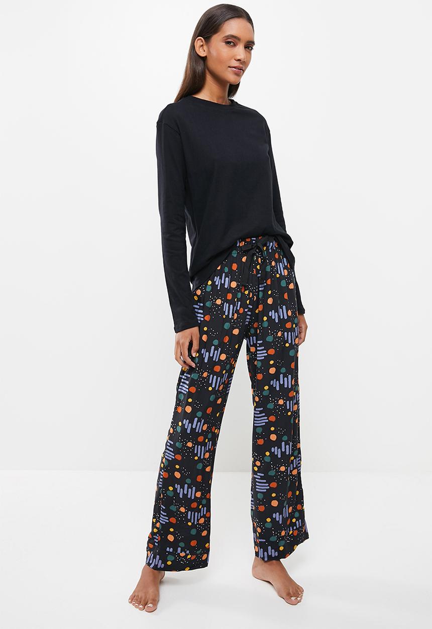 Superbalist - Sleep long sleeve top & pants set - multi