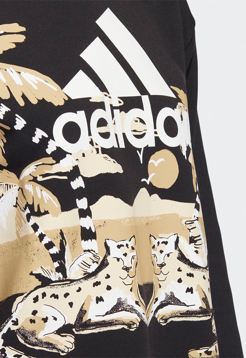 adidas Performance - W farm g crew neck sweat - black