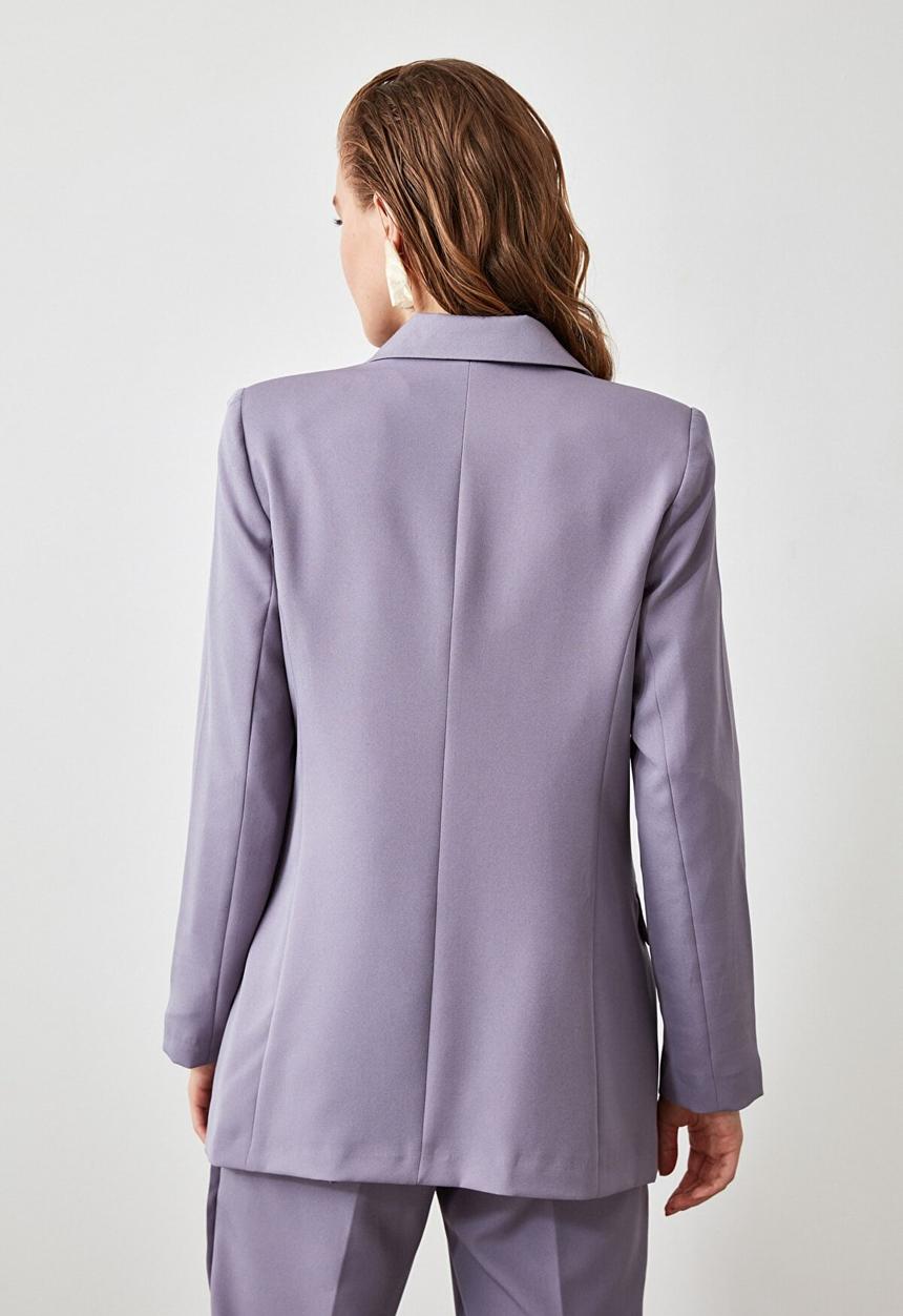 Trendyol - Buttoned jacket - lilac