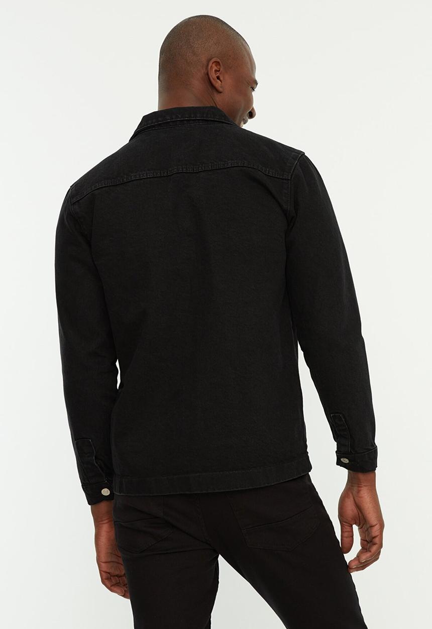 Trendyol - Double chest pocket jacket - black
