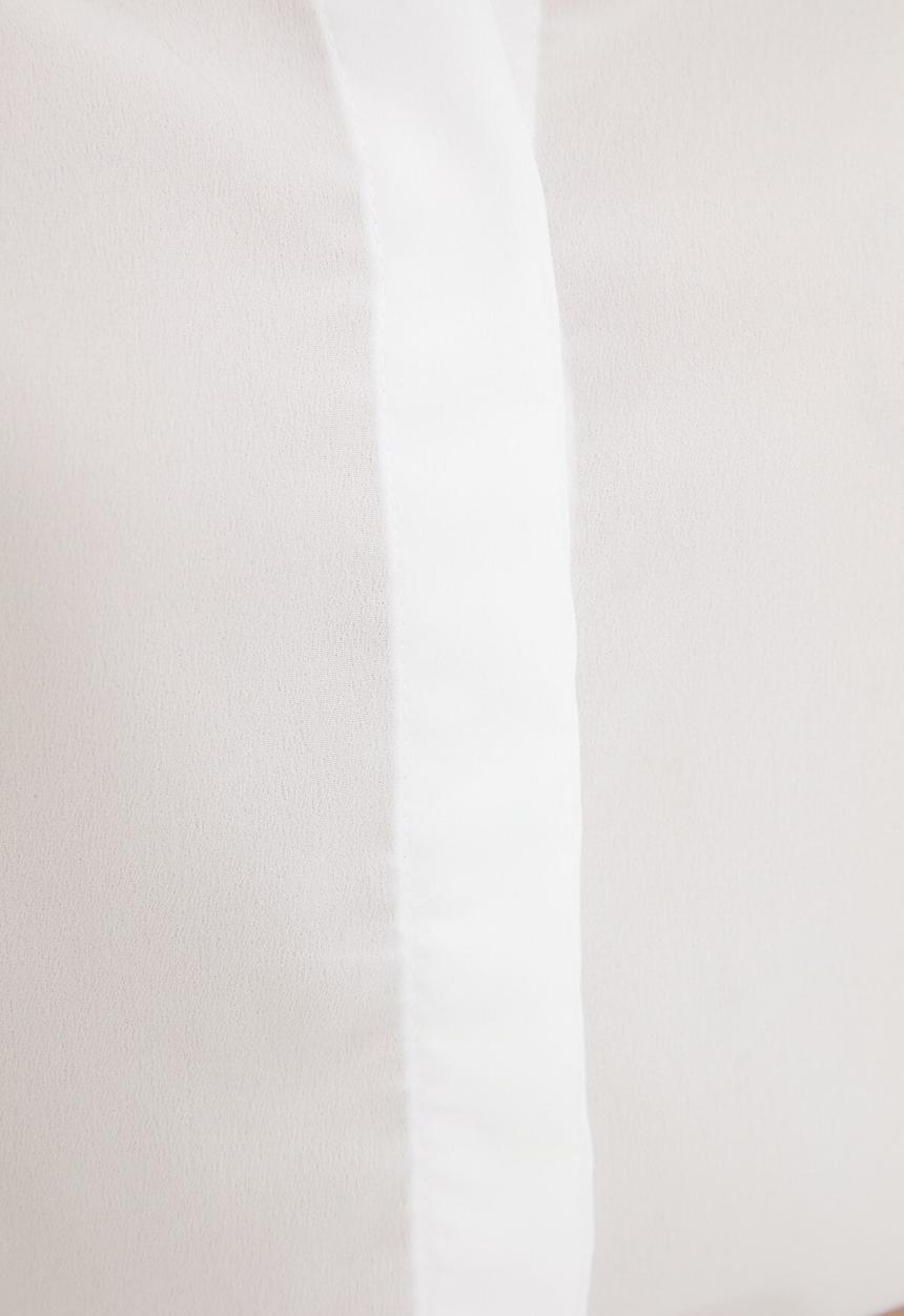 Trendyol - Sleeve detailed shirt  - white