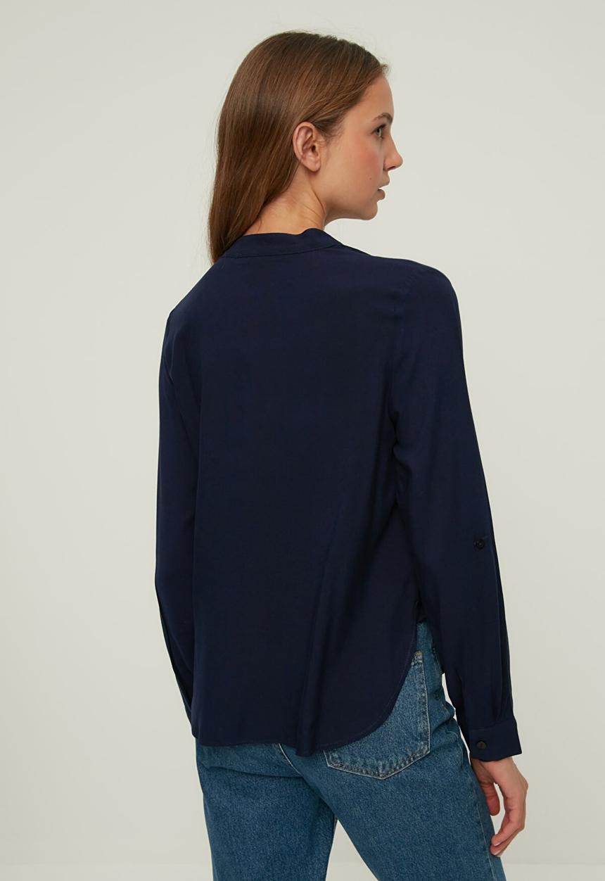 Trendyol - Double pocket shirt - navy