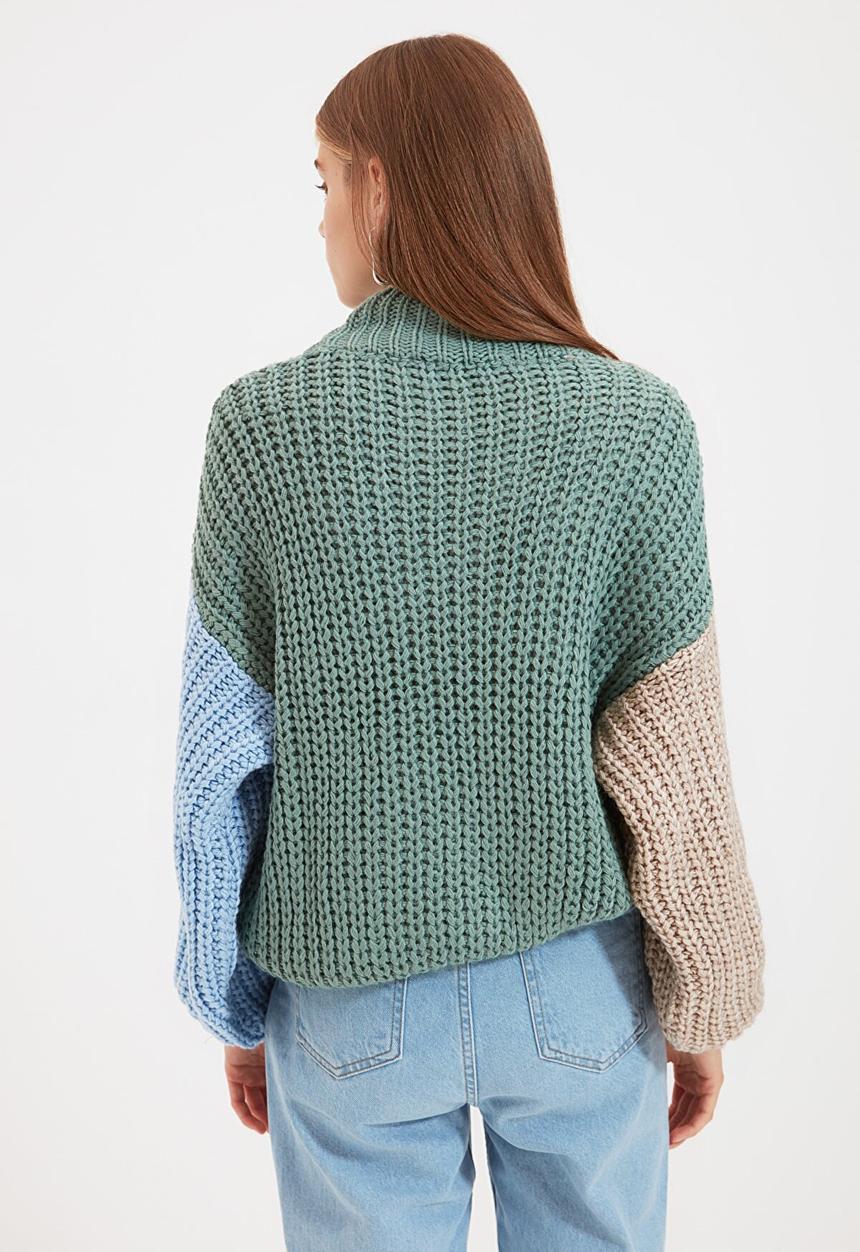 Trendyol - Color block knitwear sweater - multi 