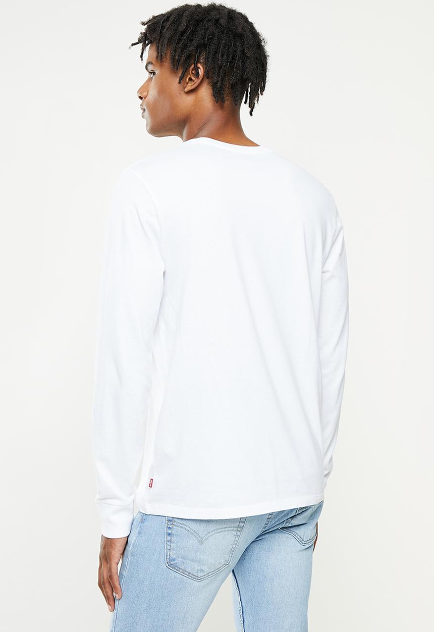Levi’s® - Long sleeve std graphic tee - white