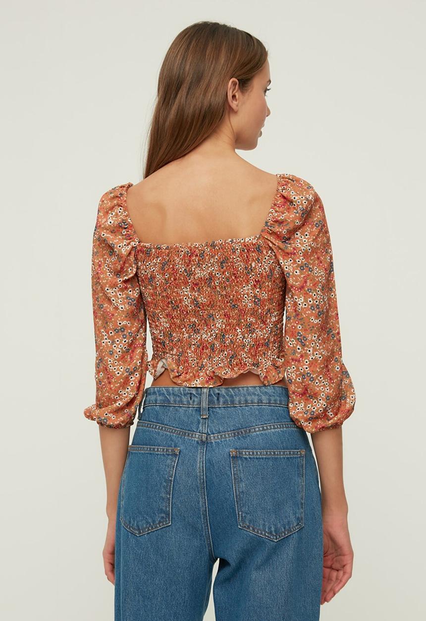 Trendyol - Gippie blouse - light brown