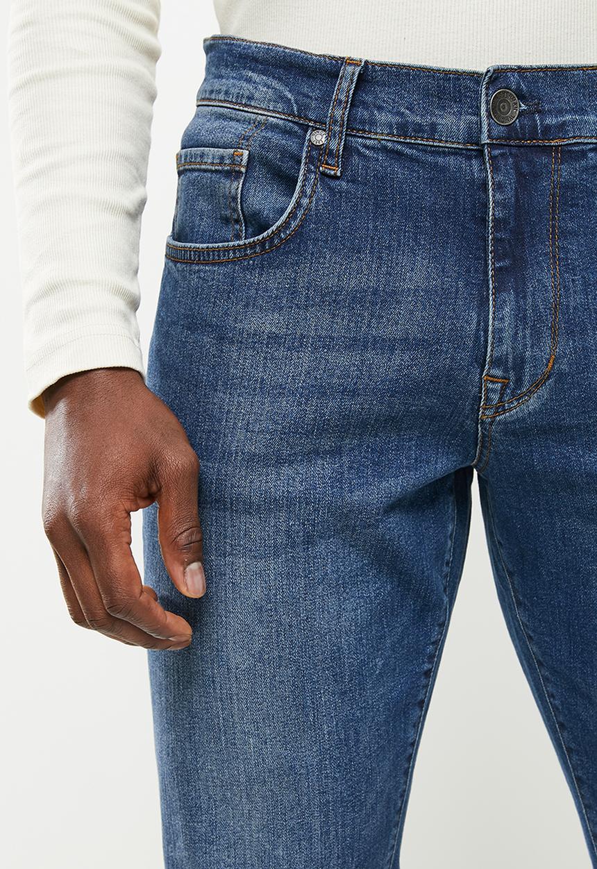 Ben Sherman - Straight leg jeans - stone wash
