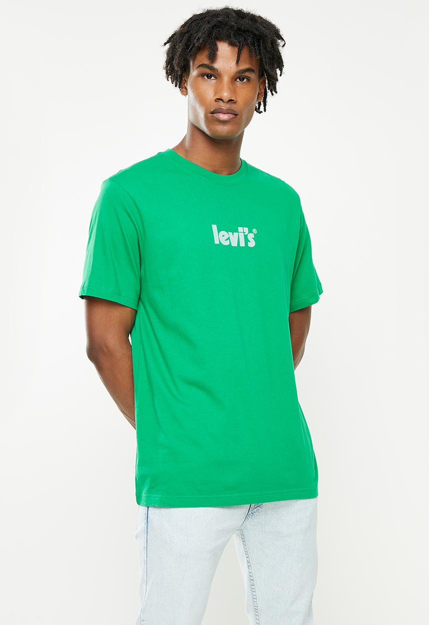 Levi’s® - Short sleeve relaxed fit tee logo chest - green