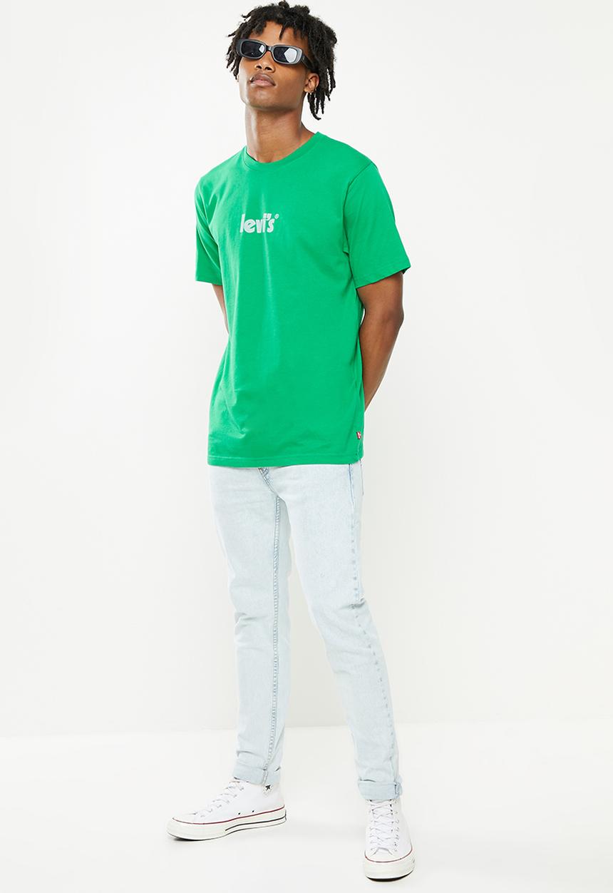 Levi’s® - Short sleeve relaxed fit tee logo chest - green