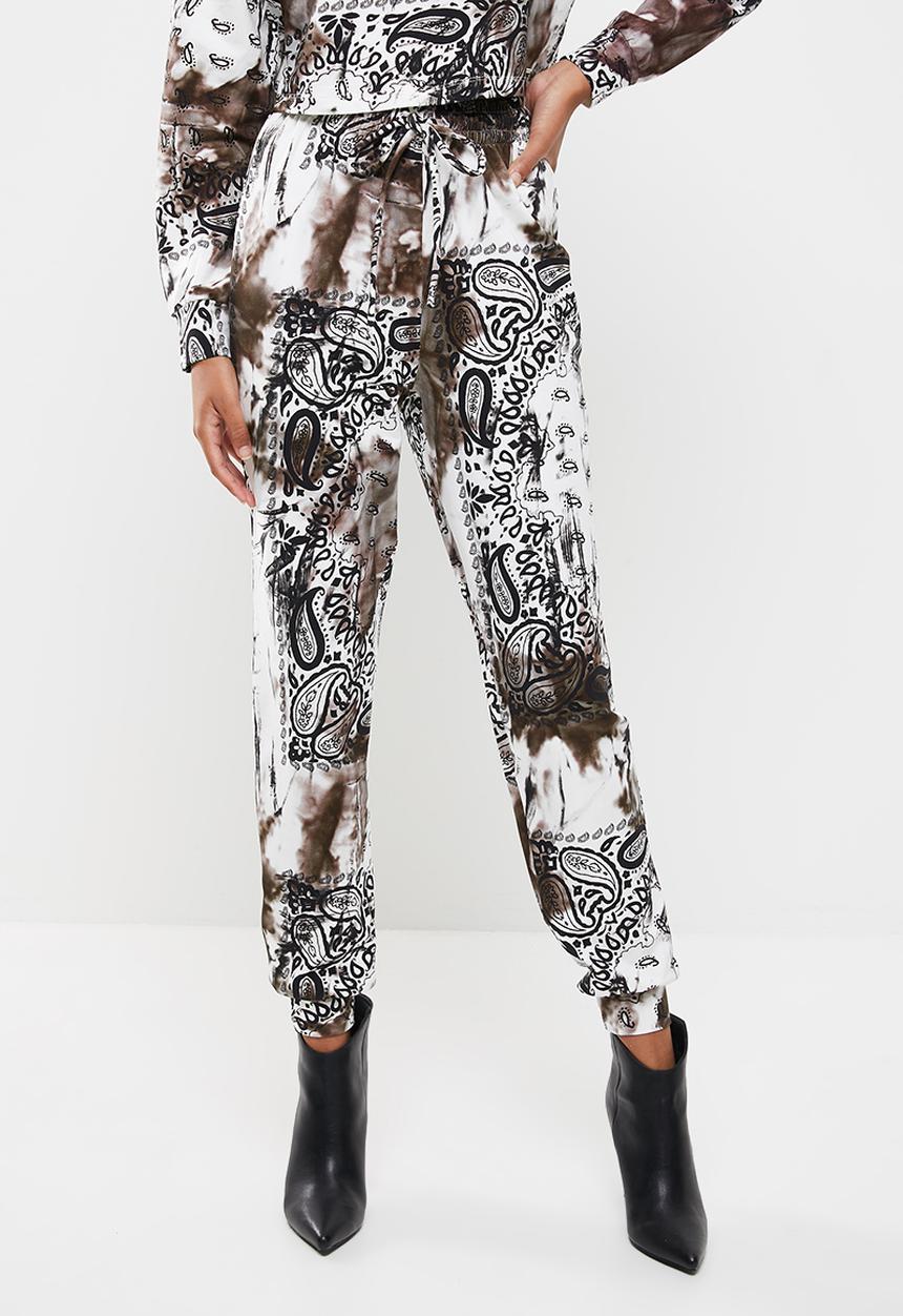 SISSY BOY - Bandana fleece jogger - multi