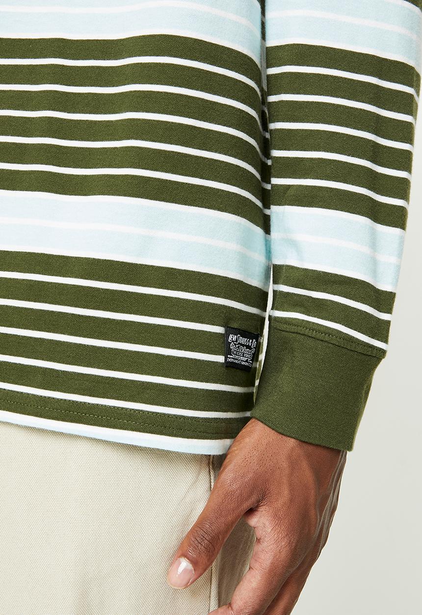 Levi’s® - Relaxed ls jocktag tee - green
