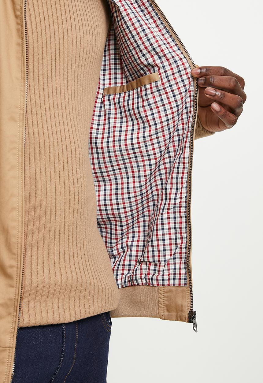 Ben Sherman - Signature Harrington jacket - sand