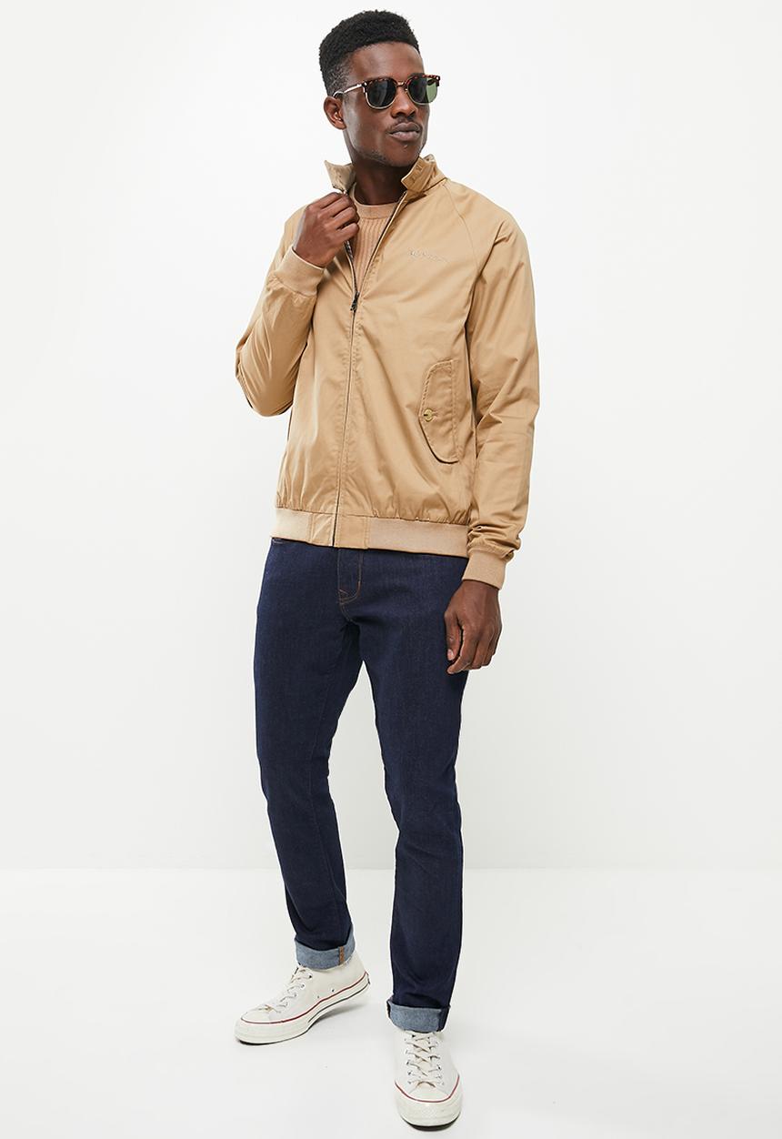 Ben Sherman - Signature Harrington jacket - sand
