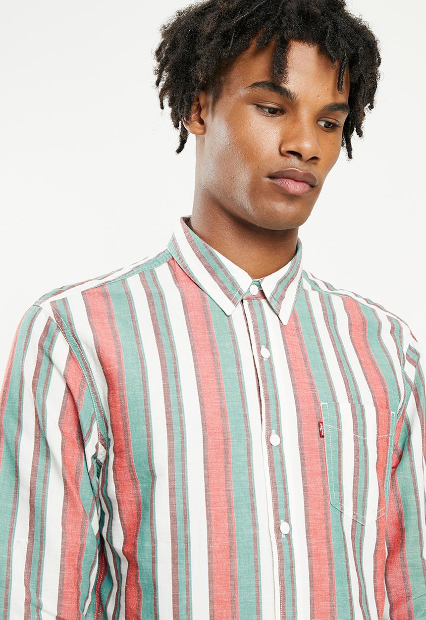Levi’s® - Classic 1 pocket standard jimena stripe - blue