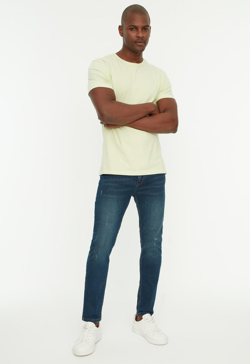 Trendyol - Jim tapered skinny jeans - indigo