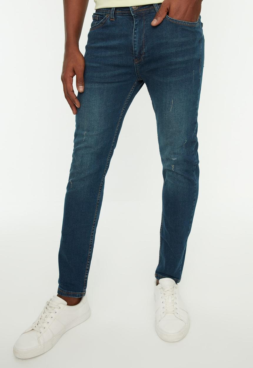 Trendyol - Jim tapered skinny jeans - indigo