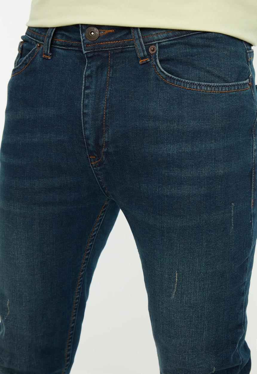 Trendyol - Jim tapered skinny jeans - indigo