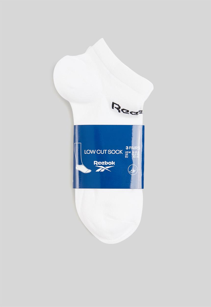 Reebok - Act core low cut sock 3 pack - white