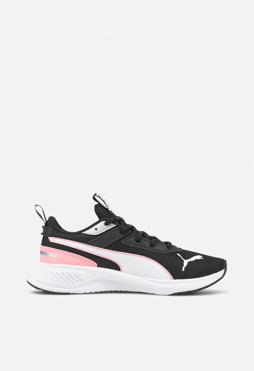 PUMA - Scorch runner mesh jr - puma white-puma black-peony
