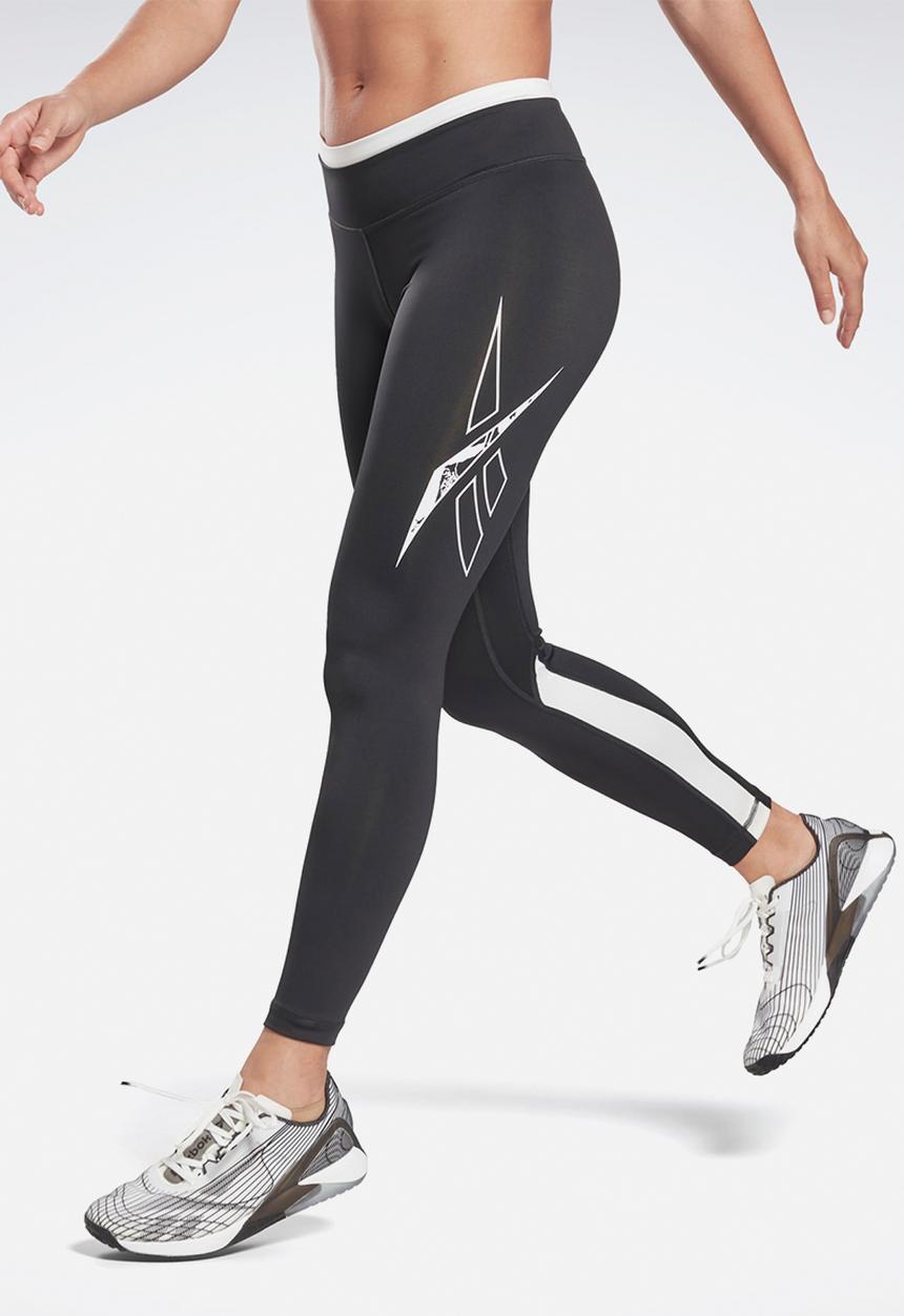 Reebok - Wor big logo tight - night black