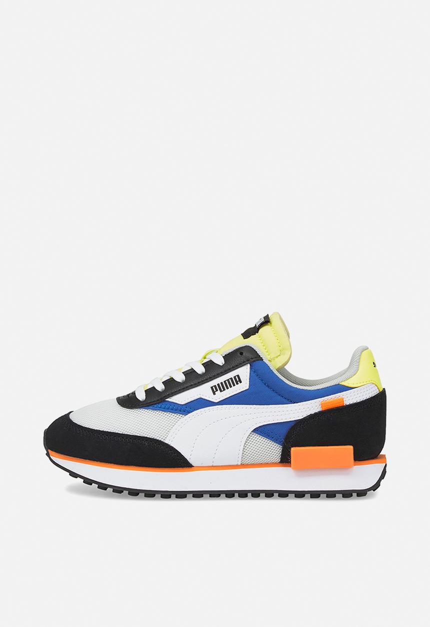 PUMA - Future rider splash jr - gray violet-victoria blue