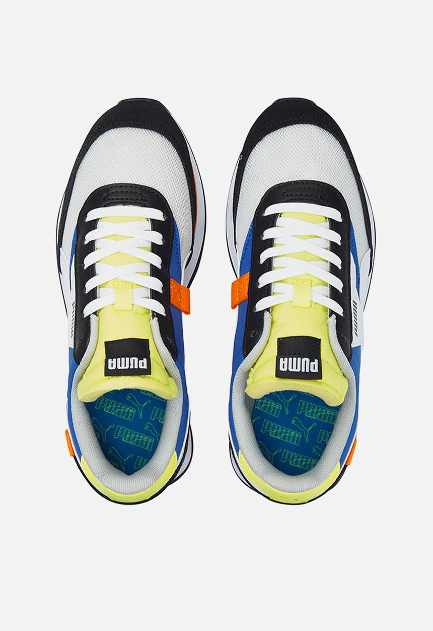 PUMA - Future rider splash jr - gray violet-victoria blue