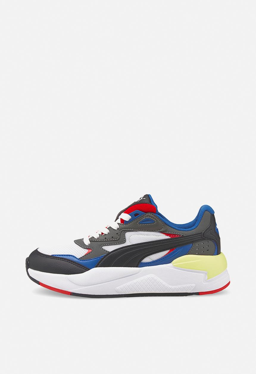 PUMA - X-ray speed jr - puma white-puma black-dark shadow-vallarta blue