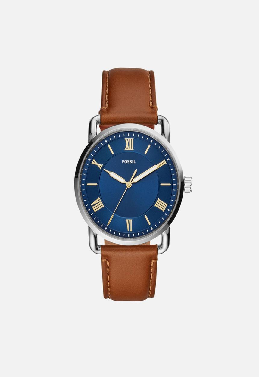 Fossil - Copeland 42mm dress - brown